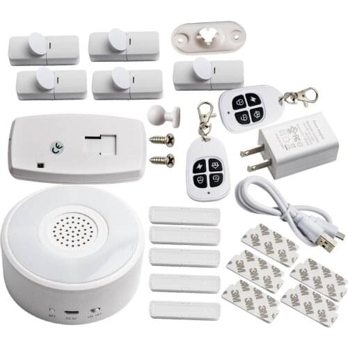 WI-FI Wireless Alarm System Smart Home Security System for Homes Apartments