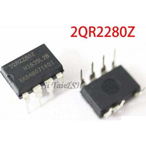 5pcs/lot ICE2QR2280Z ICE2QR2280 2QR2280Z DIP-7