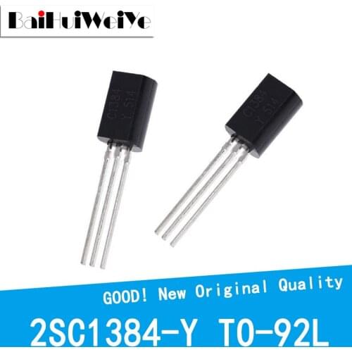 50PCS/LOT 2SC1384-Y 2SC1384 C1384 1384 TO-92 TO92 Triode Transistor New Original Good Quality Chipset