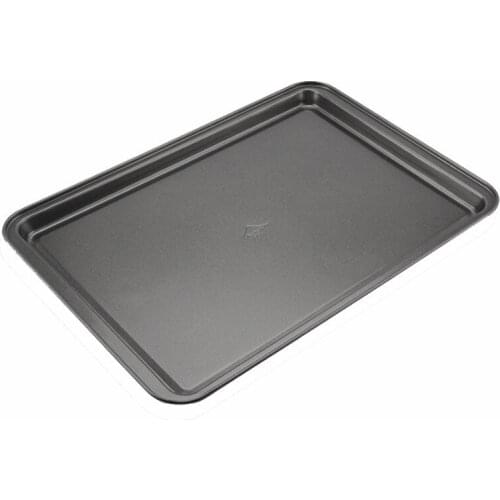 Factory Price 37x26cm Metal Square Barbecue Pans Cake Pans Baking Pizza Pans