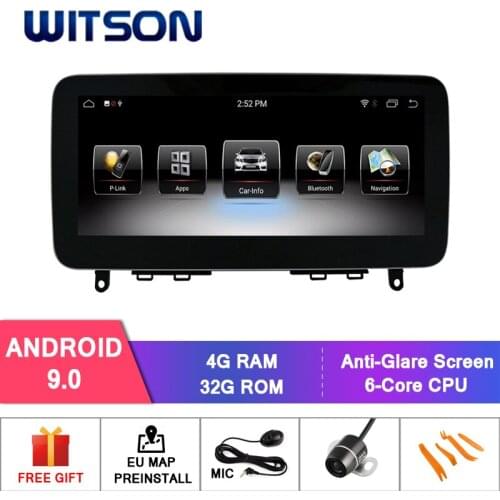 WITSON Android 9.0 10.25'' CAR RADIO for BENZ C-class W204/S204 C180 C200 C220 C250 C260 C280 C300 C350 C400 C450 C43AMG C63AMG