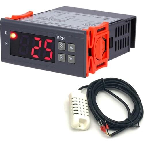 Intelligent Dehumidification Switch Capacitive High Precision Digital Relay Hygrometer Moisture Humidity Controller