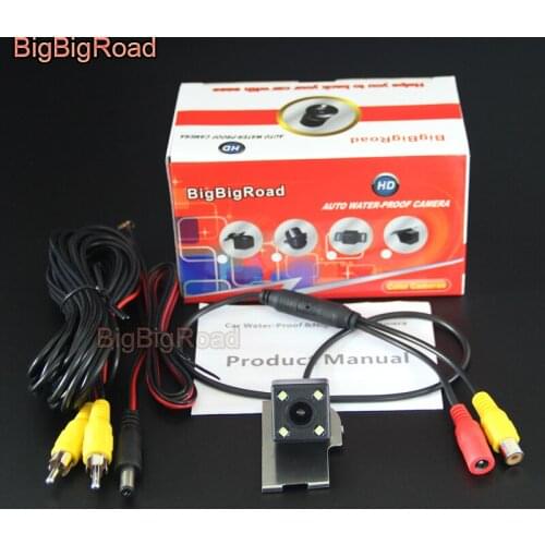 BigBigRoad Car Rear View Backup CCD Camera Night Vision parking camera For Honda Civic Avancier URV CRV CR-V 2016 2017