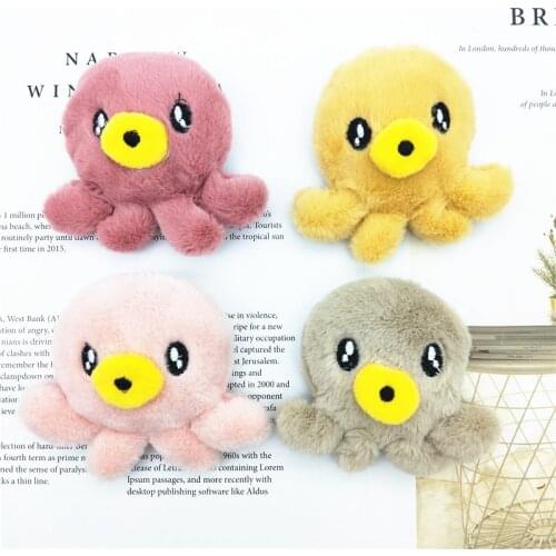 Small Octopus Catnip Toy Cat Toy Cute Plush Japanese Takoyaki Pet Toy With Real Catnip Fillings