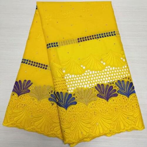 2021Latest Swiss Voile Lace In Switzerland African Lace Fabric 2.5Yards Swiss Lace Fabric Cotton Fabric For Dress