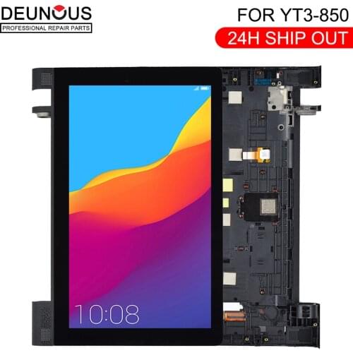 New 8 inch Tablet PC For Lenovo YOGA YT3-850M YT3-850F YT3-850 YT3-850L LCD Display With Touch Screen Digitizer Assembly Frame