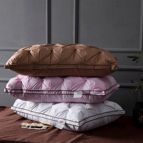 VESCOVO feather pillow filling goose down hotel bed pillows for sleeping