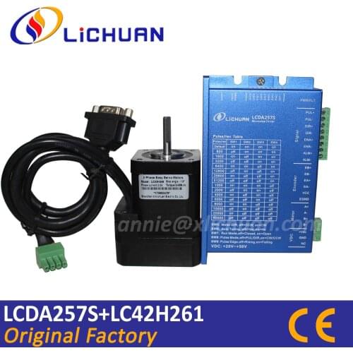 Lichuan nema 17 step motor closed loop stepper LC42H261 0.72Nm hybrid servo stepper motor nema 17 for 3D printer