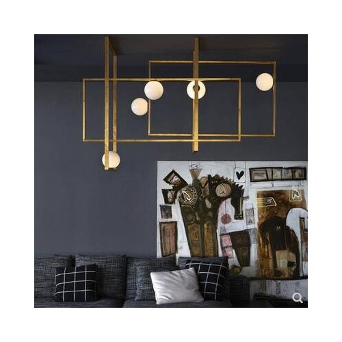 Nordic living room lights modern minimalist creative dining room bedroom ceiling lights personality designer art lights LED