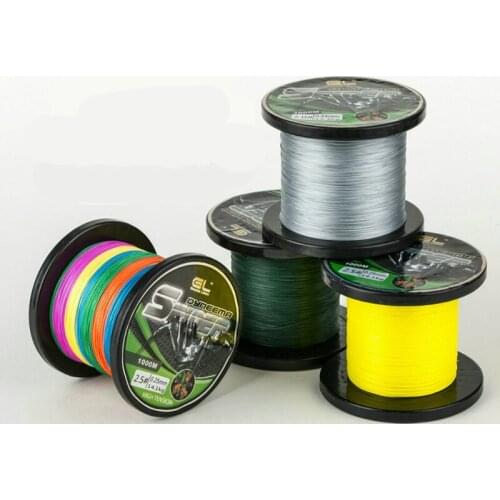 Super Strength Strong Pulling 500m 8 Strands Braided Fishing Line PE Monofilament Wear-resisting Rock Fishing Lure Wire