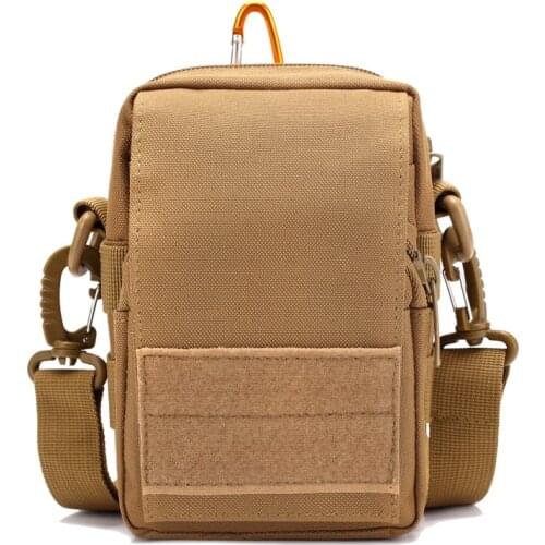 Tactical Shoulder Bag Men Military 600D Oxford Waterproof Outdoor Bag Camping Fishing Hiking Trekking Molle Crossbody Bag