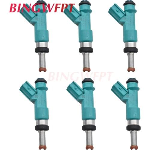 6PCS flow match Fuel Injectors for Toyota Highlander Camry RAV4 For Lexus 23250-31090 23209-31090 2325031090 2320931090