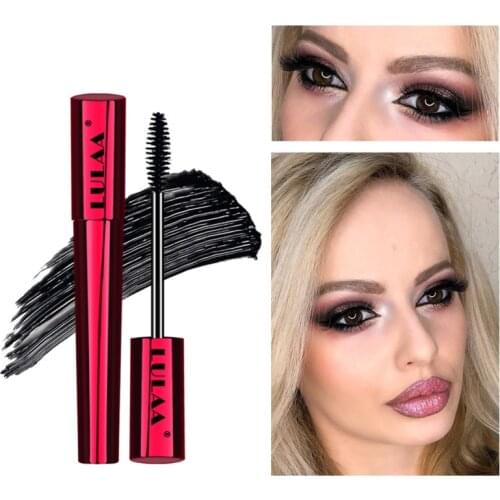 LULAA 4D Lash Mascara Waterproof Rimel Mascara Eyelash Extension Black Thick Lengthening Longlasting Eye Lashes Cosmetics Makeup