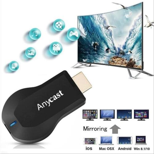 AnyCast M9 Plus TV Stick Miracast Airplay HD 1080P Wireless WiFi Display Receiver Dongle HDMI-compatible TV Stick