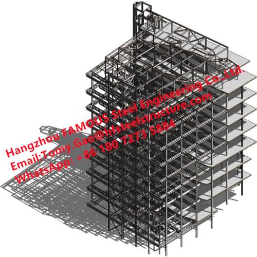 Structural Steelworks Factory Multi-storey Steel Building Manufacturer In China
