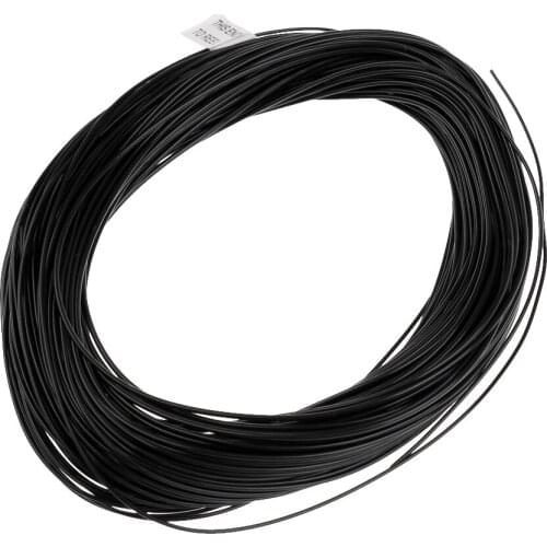100FT Fly Fishing Line Sink Running Line WF 5S/6S/8S Fly Line - Black