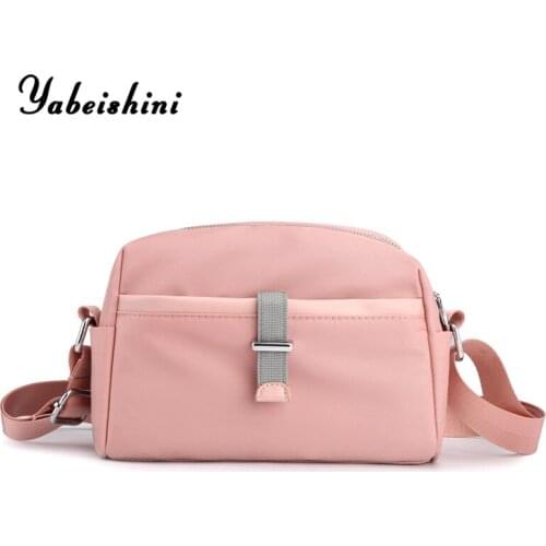 2020 women nylon cloth Shoulder Bag Lightweight crossbody bag for women waterproof handbag nylon bag sac main femme ladys Tote