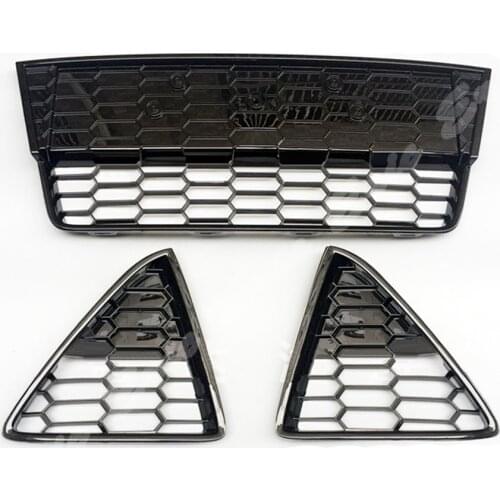 Car Front Racing Lower Bumper Grilles Facelift Grill For Ford Focus 2012 2013 2014