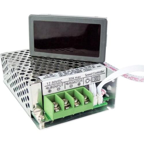 Free Shipping Digital Display DC Motor PWM HHO Control Regulartor Swithch