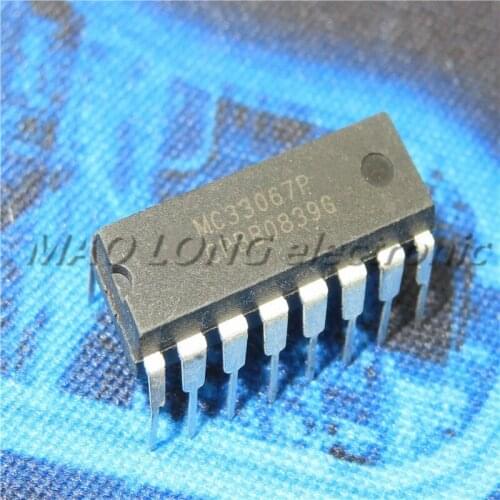 10PCS/LOT MC33067P DIP-16 High Performance Zero Voltage Switching Resonant Mode Controller Chip