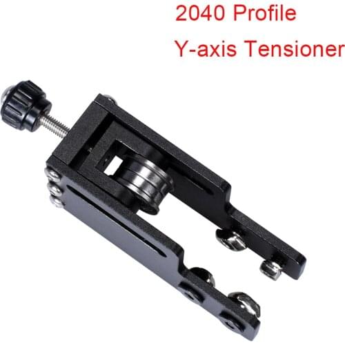 3D Printer Parts 2040 Profile Y-axis Synchronous Belt Stretch Straighten Tensioner Upgrade Kit For Ender-3 Ender-3S 3D Printer
