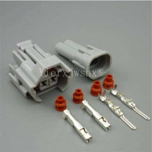 Yierxjwshx 2 Pin/Way Fuel Injector Connectors Plugs With Cable Wire Pigtail For Nissan Toyota Mazda Subaru 350Z 6189-0060