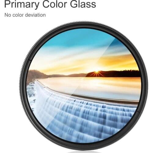 37-95mm ND2-400 ND Lens Filter Fader Adjustable Neutral Density Camera Filter Polarizing Filter for Canon Nikon DSLR Camera Lens