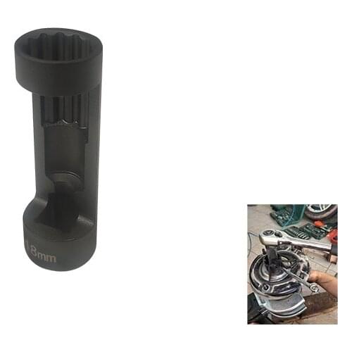Strut Nut Socket Front Suspension Strut Socket Tool for Porsche-Compatible 1/2in DR. x 18mm