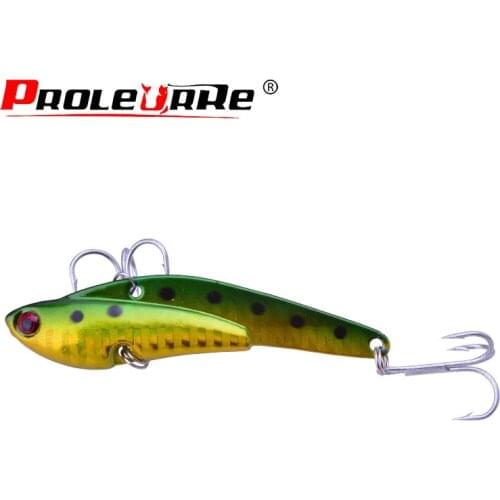 Metal Vibrating Bait 7.5cm 25.5g sinking Fishing Lures Crankbaits Artificial Hard Baits Wobblers For Bass Pesca Fishing Tackle