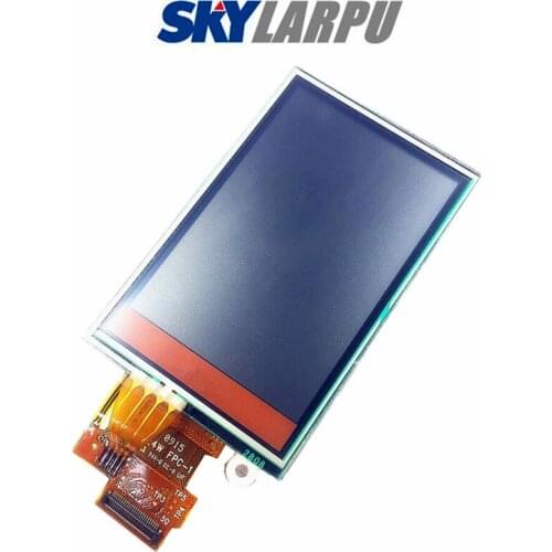 Original LCD Screen for Garmin Rino 650t 650n Interphone GPS Display With Touchscreen Digitizer Repair Replacement Free Shipping