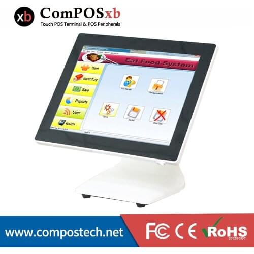 Windows Point Of Sale 15" Touch Screen Tablet POS System Windows POS Terminal POS Machine For Restaurant