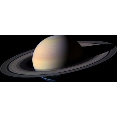 Saturn planet ring Interplanetary landscape Art Film Print Silk Poster Home Wall Decor 24x36inch