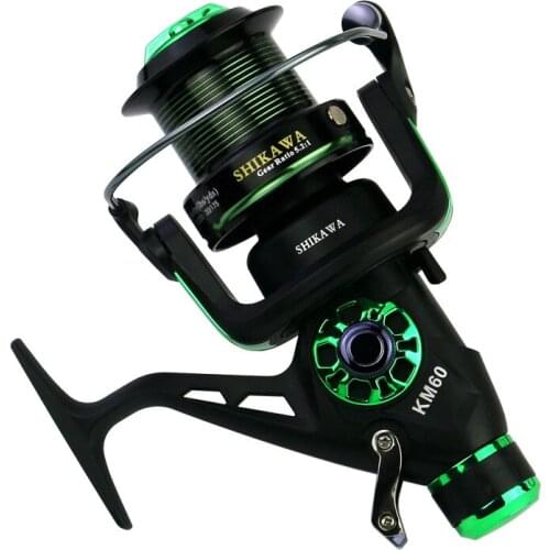 Spinning Reel 5.2:1 Fishing Reel 8KG Max Drag Power Spinning Wheel Long Casting Fishing 5000 Trolling Carretilha Angeln Vessel