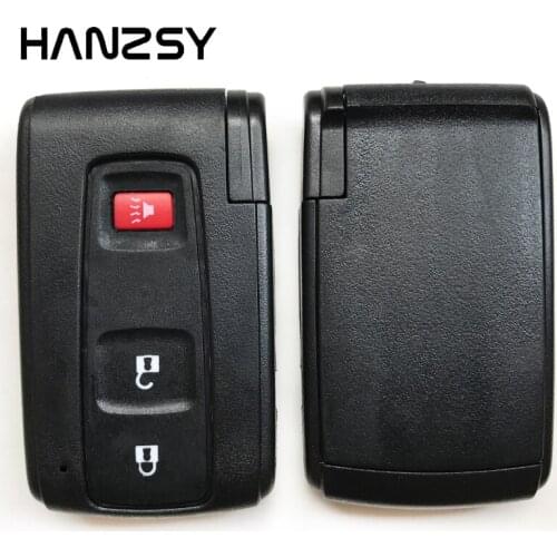 2/3 Button Replacement For Toyota Prius 2004 2005 2006 2007 2008 2009 Car Remote Key Fob shell Smart key Case Fob Cover Toy43
