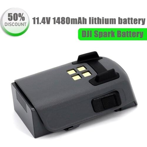 100% Original and Brand New DJI Spark Battery Max 16mins Flight Designed for DJI Spark Drone Spare Repair Parts Lithium Battery