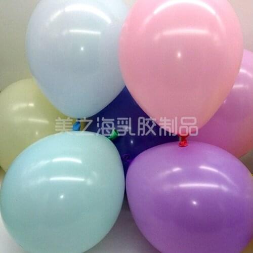 100pcs/set 10inch Balloons Thickened Birthday Balloons Party Decoration Wedding Decoration Candy Balloons Macarone Balloons