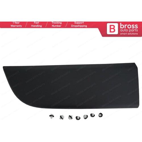 Bross BSP957 Front Door Side Panel Moulding Strip LEFT 808210166R for Renault Master MK3 Movano B NV400 Made in Turkey