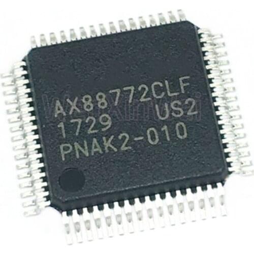 1PCS AX88772CLF AX88772BLF LQFP64 Ethernet Controller Chip
