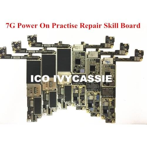 For iPhone 7 7G 7Plus 8 8P X DFU Board Power on Motherboard MainBoard Boot Logic Board Without Nand Flash Practise Repair Skill