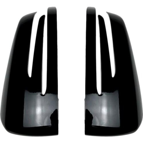 For Mercedes Benz a B CLA GLA C E Cl W176 C117 X156 W204 W212 Glossy Black ABS Side Rear View Mirror Cover Trim