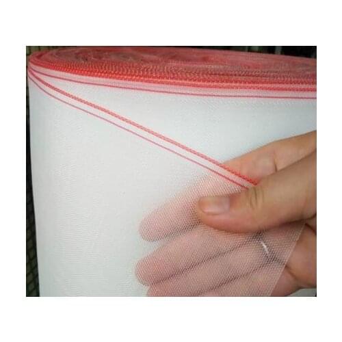 Red edge 40 mesh pe nylon net window filter acid alkali resistance electroplating cultivating breeding cage Dust-proof screens