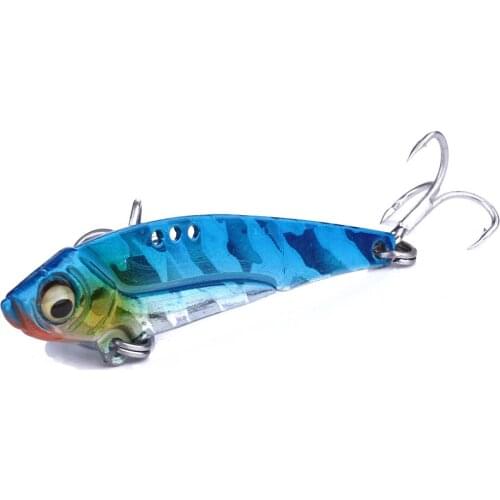HENGJIA 1Pc Isca Artificial 6.5CM/11G Hard Metal Vibrations Fishing Lures Spoon Fishing Bass Pesca Fishing Tackles