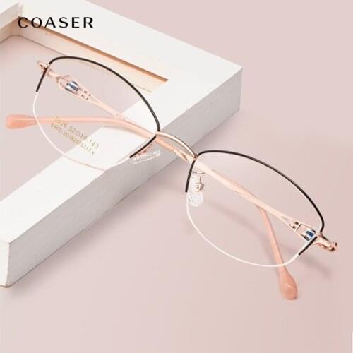 Fashion Diamond Design Women Glasses Frame Vintage Eyewear Super Light Optical Eyeglasses suit Myopia Prescription Spectacles