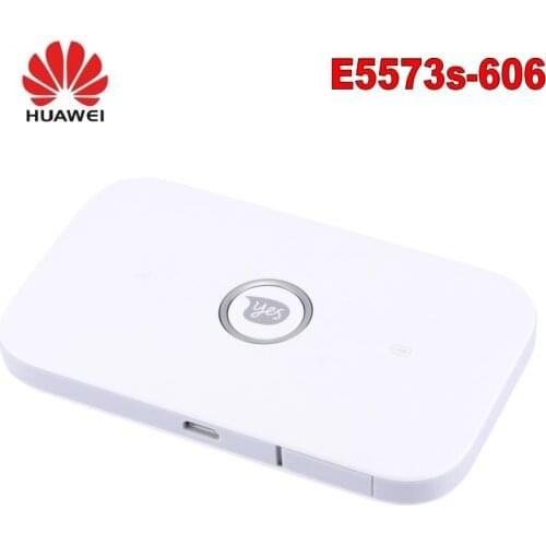 Original Unlock Huawei E5573s-606 Portable LTE FDD Mobile Wifi 150Mbps 4G LTE Wireless Router With Sim Card Slot (plus antenna)