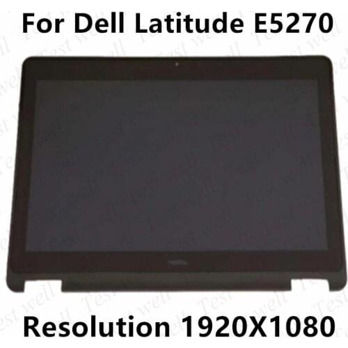 Original 12.5'' FHD 1920X1080 LCD Screen Display Touch Assembly Replacement For DELL Latitude E5270 LTN125HL06 LP125WF1-SPG4