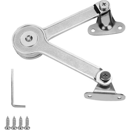 Lid Hinges Soft Close Lid Stay Hinge Heavy Duty Lid Support Hinge Folding Toy Box Hinge 75°/ 90° / 110° Angle Lid Stays