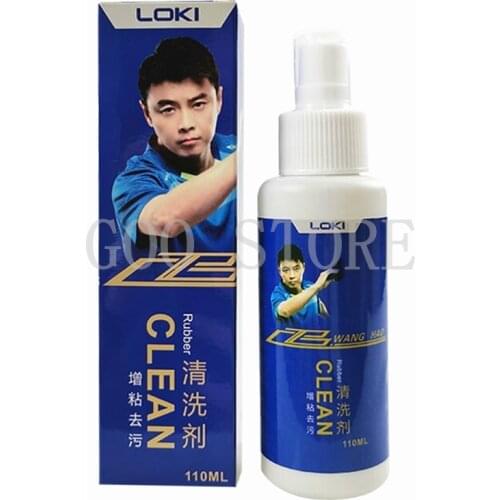LOKI Professional Table Tennis Rubber Cleaner 110ml Ping Pong Racket Clean Mist Wash Detergent Water