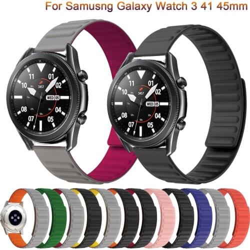 Silicone 22MM Wristbands For Samsung Galaxy Watch 3 41mm 45mm Gear S3 Galaxy Watch 42mm 46mm Bracelet For Huawei GT Strap Correa