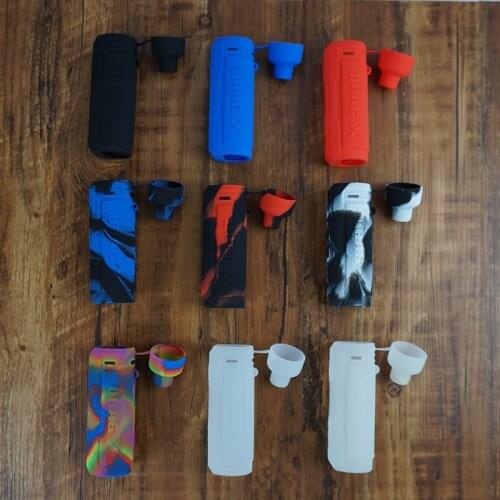 10pcs Silicone Case For VOOPOO DRAG X 80W Mod Pod is Gel Texture Cover Sleeve Skin Sticker Wrap