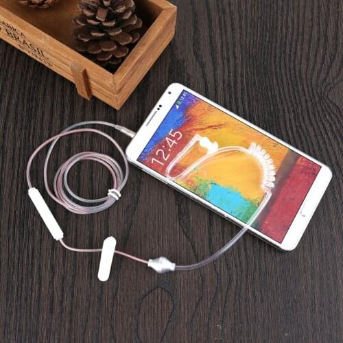 3.5mm agent Air Tube Anti-radiation Earphone Stereo Headset for sports